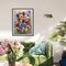 Flowers Diamond Painting Kits for Adults-Flowers Diamond Art Kits for Adults Beginner,DIY Full Drill Gem Art for Home Wall Decor(12x16inch)